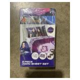 Disney Descendants 3Pc Twin Sheet Set x 4Pcs
