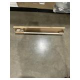 38'-72' Curtain Rod in White