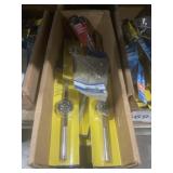 Box Lot - Assorted Sizes Dies & Handles