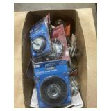 Box Lot- Assorted Sz. Wire Brushes