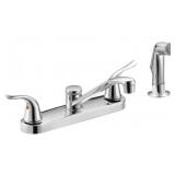 Briggs® Two-Handle Kitchen Faucet with Side Spray
