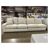 10' 4Pc Partial Sectional in Light Gray