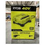 Ryobi 40V Battery Rapid Charger