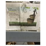 2-Tier Wine Barrel Fountain