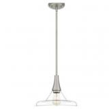 Quoizel® 1-Light Pendant in Brushed Nickel x 2