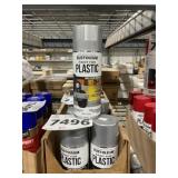 11oz Can of Paint for Plastic in Aluminum x 5