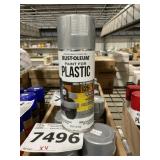 11oz Can of Paint for Plastic in Aluminum x 4