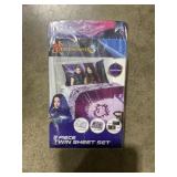 Disney Descendants 3Pc Twin Sheet Set x 4Pcs