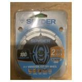 Spyder 2 Pack 4 1/2'Diamond Edge Cut Off Wheel