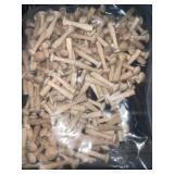 Bag of (200) 2' Wooden Shaker Pegs
