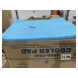 (4) Cases 28' x 34' Cooler Pads for One Money