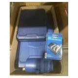 Box Lot- Assorted Empty Drill Bit Cases