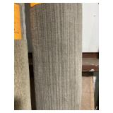 12 x ?  Brown Carpet Roll with Stripe Design