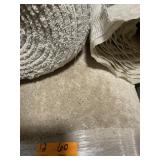 12 x 60 Khaki Colored Plush Carpet x 720SF