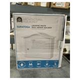 Saratoga Locking Wall Mount Mailbox in White