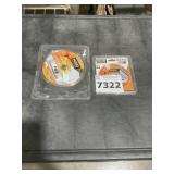 Mix of (2) Rigid Diamond/Metal Cutting Blades