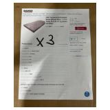 4Ft x 24In High-Temp Insulation Board x 3Pcs