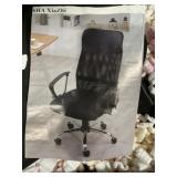 RTA Rolling Office Chair with Arms in Black