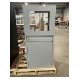 26'L Steel Stationary Computer Cabinet