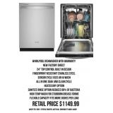 Whirlpool Dishwasher With Warranty