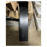 2-1/2' x 96' Tarkett Black Vinyl Base x 4Boxes