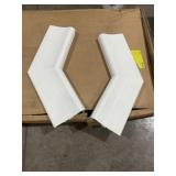 Box of Angled Swimming Pool Covers in White
