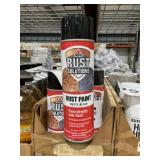 14oz Can Rust Paint in Matte Black x 5