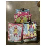 Assorted Size Lala Loopsy Kids Costumes x 6Pcs