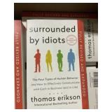 Box of (8) 'Surrounded by Idiots' Chapter Books