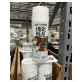 12oz Can High-Heat Ceramic Coating in White x 5