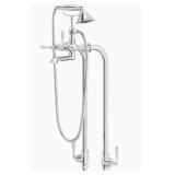 DXV Chrome Floor Mounted Tub Filler