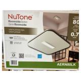NuToneï¿½ AERN80LK Vent Fan w/ Light x 2