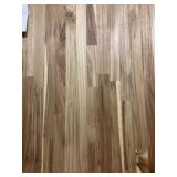 Unfinished Teak Butcher Block Island Top