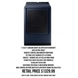 7.4 Cu.Ft Samsung Smart Gas Dryer With Warranty