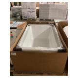 66' x 42' White Drop In Tub