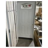 36' x 80' LH Steel 5-Panel Exterior Door