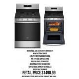 Whirlpool Gas Stove With Warranty