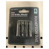 Case Of AAA Solar Rechargeable Batteries x2 Boxes
