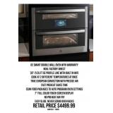 GE Smart Double Wall Oven With Warranty