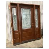 6-0 6-8 Mahogany Entry System