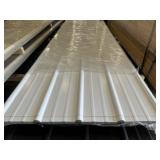 12' White Steel Roofing/Siding x 600LF