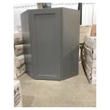 Wall Diagonal Corner Cabinet in Humboldt Fog x 5