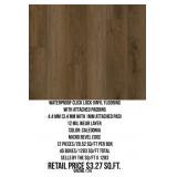 Waterproof Click Lock Vinyl Flooring w/Pad x1283SF