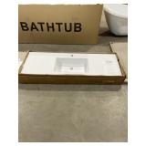 Aquabella 55' Wall Mount Sink in White