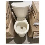 American Standard 2Pc Round Bowl Toilet in Bone