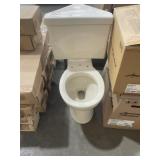 American Standard Triangle Tank Toilet in Bone