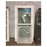 Jeld-Wenï¿½ White Vinyl Single Hung Window x 2