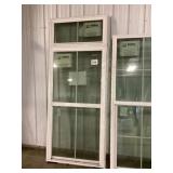 Boralï¿½ White Vinyl Single-Hung Window w/ Transom