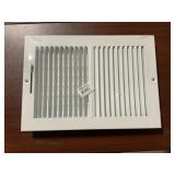 12' x 8' Floor Register In White x10