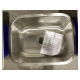 23' x 18' Single Bowl Undermount Kitchen Sink